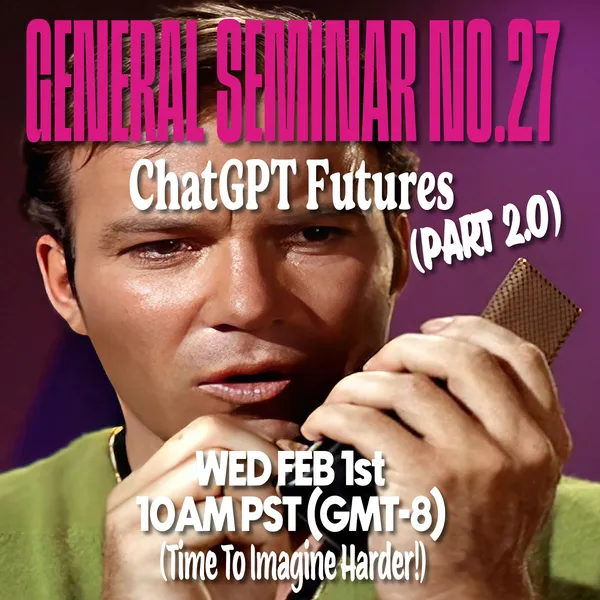 A previous General Seminar cover image